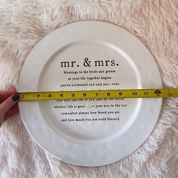 Bride & Groom Blessings Plate - Picture 5 of 9